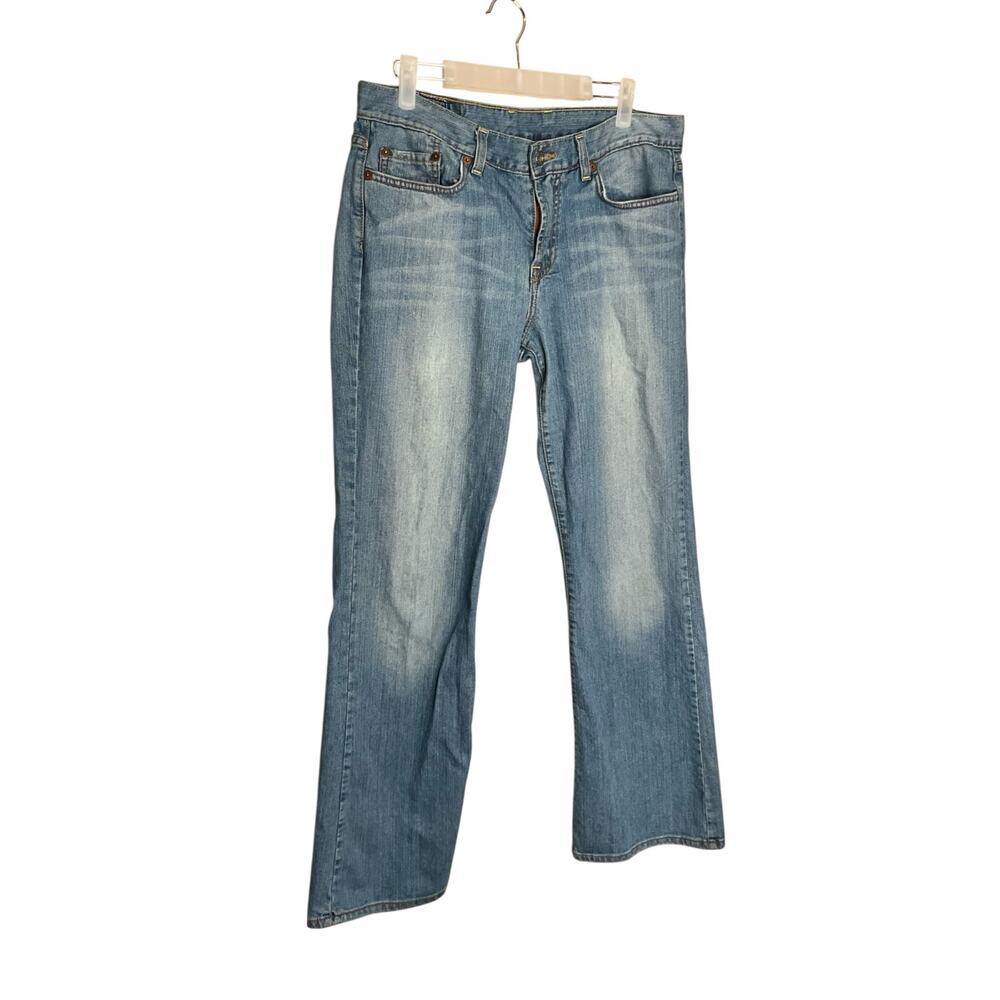 Lucky Brand by Gene Montesano Sweet N Low Jeans Bootcut Blue Womens Size 12/31